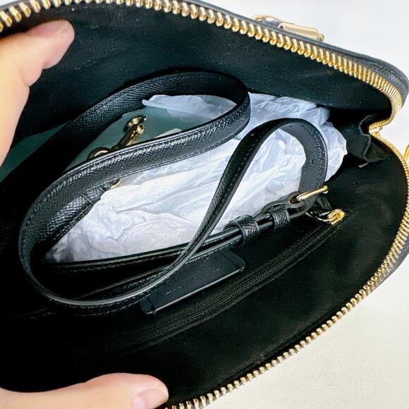 Coach 2553 Katy Satchel In Signature Canvas IM/BLACK - Picture 6 of 8